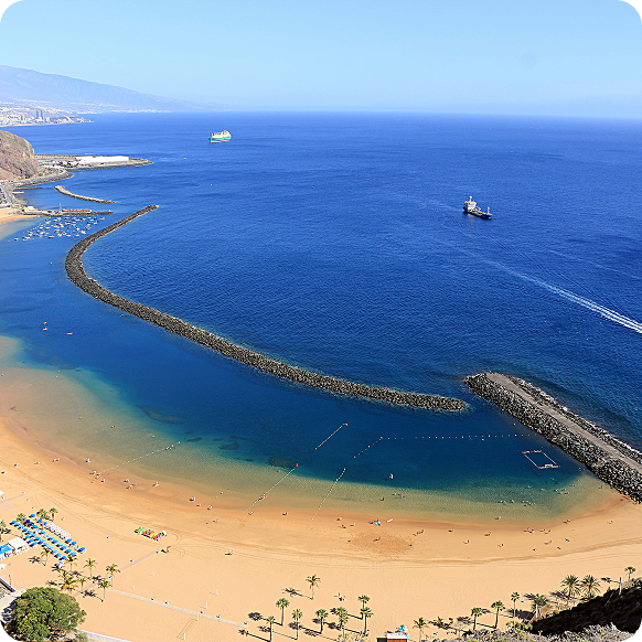 5 Schritte nach Teneriffa